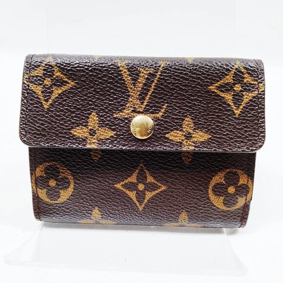 Authentic Louis Vuitton LV Coin Case Brown Monogram mn242-120625 - Picture 1 of 9
